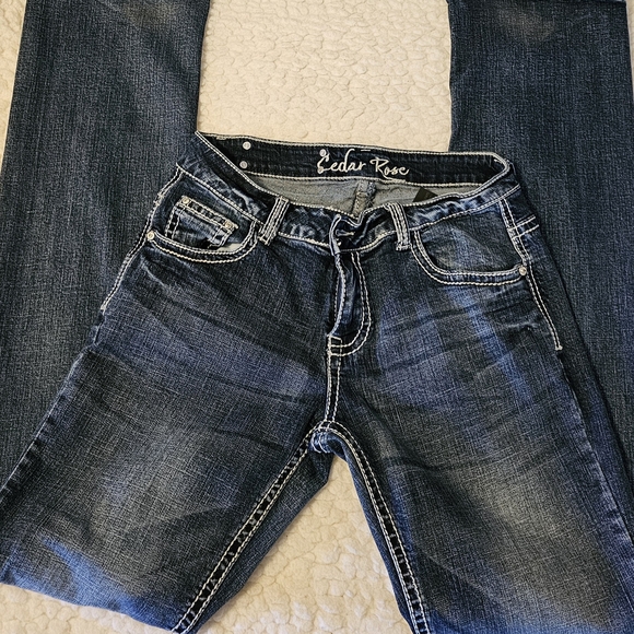 Women's Blue Jeans - Picture 1 of 4